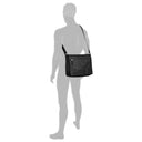Camel Active Traces Messenger - Umhängetasche 15" 38.5 cm (black) - Ansicht 4
