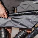 Cyclite Frame Bag Xt / 02 - Rahmentasche (Bikepacking) 46 cm (black) - Ansicht 4