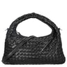 Les Visionnaires Sadie Weave Glossy - Henkeltasche (black)