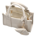 Seidenfelt Meloy Mini Tote - Henkeltasche 20 cm (soft cream) - Ansicht 6