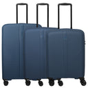 Travelite Air Stripe - 4-Rollen-Trolley Set 3 tlg. (navy)