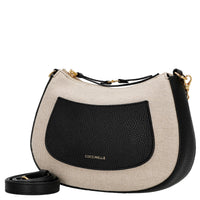 Coccinelle C-Easy Canvas - Umhängetasche 22 cm (natural/noir) - Ansicht 2