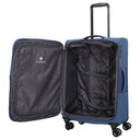 Travelite Corsiica - 4-Rollen-Trolley M 67 cm erw. (blue) - Ansicht 8