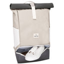 Johnny Urban Allen Medium - Rolltop Backpack 40 cm (sand grey) - Ansicht 3