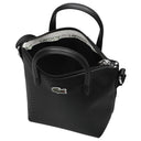 Lacoste Mini-Tote L.12.12 Concept - Henkeltasche 18 cm (black) - Ansicht 6