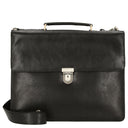 Leonhard Heyden Tradition - Aktentasche 1 Fach Leder 15" 38 cm (schwarz)