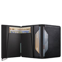 Secrid Slimwallet Emboss Lines - Kreditkartenetui 6cc 10.2 cm RFID (black+) - Ansicht 6