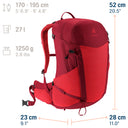 Deuter Futura 27 - Wanderrucksack 52 cm (cherry-masala) - Ansicht 12