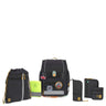 Lässig School Set Boxy Unique - Schulranzen Set 7tlg. (Black)