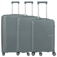 Travelite Pacific - 4-Rollen-Trolley Set 3tlg. (anthracite)