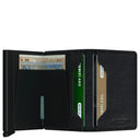 Secrid Vegetable Tanned Slimwallet - Geldbörse RFID 6.8 cm (black black) - Ansicht 2