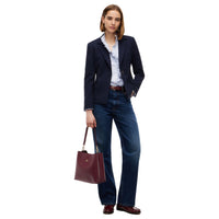 Tommy Hilfiger Icon Shoulder Bag Mono - Schultertasche 26 cm (oxblood)
