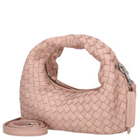 Les Visionnaires Greta Micro Weave Silky - Henkeltasche 20 cm (rose quartz) - Ansicht 2