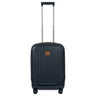 Brics Taormina - 4-Rollen-Kabinentrolley mit Vortasche 55 cm erw. USB (blau)