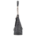 Guess Yvonne Logo Hobo - Schultertasche 32 cm (coal logo) - Ansicht 3