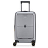 Delsey Paris Turenne 2.0 - 4-Rollen-Kabinentrolley mit Vortasche 55 cm USB erw. (silber)