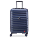 Delsey Paris Elegance - 4-Rollen-Trolley M 66 cm erw. (marineblau)