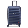 Delsey Paris Elegance - 4-Rollen-Trolley M 66 cm erw. (marineblau)