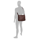 Camel Active Traces Messenger - Umhängetasche 15" 38.5 cm (brown) - Ansicht 4