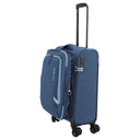Travelite Corsiica - 4-Rollen-Kabinentrolley S 55 cm erw. (blue) - Ansicht 6