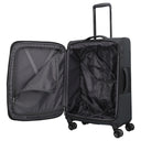 Travelite Corsiica - 4-Rollen-Trolley M 67 cm erw. (black) - Ansicht 7