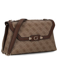 Guess Lindsey XBody Flap - Sac bandoulière 27 cm (latte logo)