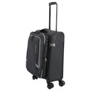 Travelite Corsiica - 4-Rollen-Kabinentrolley S 55 cm erw. (black) - Ansicht 9