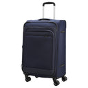 D&N Travel Line 9504 - 4-Rollen-Trolley M 67 cm erw. (navy) - Ansicht 2
