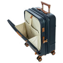 Brics Bellagio - 4-Rollen-Kabinentrolley mit Vortasche 55 cm erw. recycelt (blue/tan) - Ansicht 10