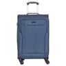 D&N Travel Line 6804 - 4-Rollen-Trolley M 66 cm (blau)