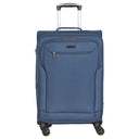 D&N Travel Line 6804 - 4-Rollen-Trolley M 66 cm (blau)
