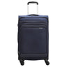 D&N Travel Line 9504 - 4-Rollen-Trolley M 67 cm erw. (navy)