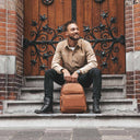The Chesterfield Brand Austin - Rucksack 14" 39 cm (cognac) - Ansicht 5