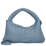 Les Visionnaires Sadie Weave Silky - Henkeltasche 37 cm (celeste)