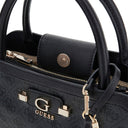 Guess Lindsey Satchel - Henkeltasche 36 cm (coal logo) - Ansicht 7