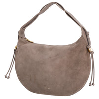 Coccinelle Thess Suede Bim - Schultertasche 38 cm (warm taupe)