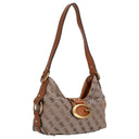 Guess Camden Mini - Schultertasche 24 cm (latte logo/cognac) - Ansicht 5