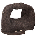 Les Visionnaires Greta Micro Weave Cozy - Umhängetasche 20 cm (dark brown) - Ansicht 5