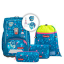 Step by Step Giant - Schulranzen Set 5tlg. (Dolphin Azura)