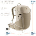 Deuter Futura 27 - Wanderrucksack 52 cm (greystone-alu) - Ansicht 12