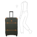 Brics Bellagio - 4-Rollen-Trolley 76 cm erw. recycelt (olive) - Ansicht 10