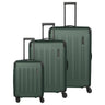 Travelite Dynamiic - 4-Rollen-Trolley Set 3tlg. (grün)