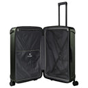 Travelite Millennium - 4-Rollen-Trolley Set 3tlg. erw. (pine green) - Ansicht 6