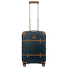 Brics Bellagio - 4-Rollen-Kabinentrolley 55 cm recycelt (blue/tan)