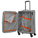 Travelite Umbria - 4-Rollen-Trolley M 67 cm erw. (smoky grey) - Ansicht 7
