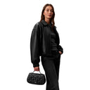 Calvin Klein Quilted Emblem - Umhängetasche 26 cm (black) - Ansicht 4