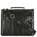 Leonhard Heyden Tradition - Aktentasche 1 Fach Leder 15" 38 cm (schwarz) - Ansicht 4