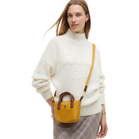 Tommy Hilfiger Popette Micro Tote - Shopper 27 cm (mustard field)