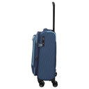 Travelite Corsiica - 4-Rollen-Kabinentrolley S 55 cm erw. (blue) - Ansicht 4