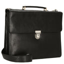 Leonhard Heyden Tradition - Aktentasche 1 Fach Leder 15" 38 cm (schwarz) - Ansicht 5
